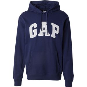 GAP Sweatshirt 'HERITAGE'  navy / grijs gemêleerd / wit