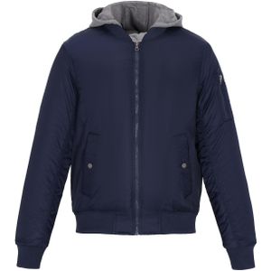 MO Winterjas  navy / grijs gemêleerd