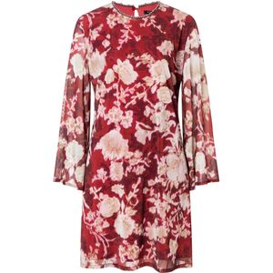 Ana Alcazar Jurk 'Sunita'  beige / rood