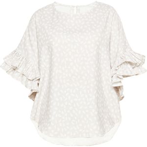 FELIPA Blouse  cappuccino / wit