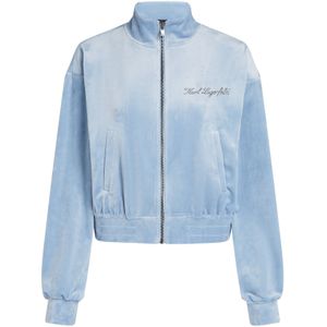 Karl Lagerfeld Sweatvest 'Hotel'  lichtblauw