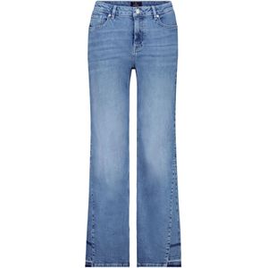 monari Jeans  blauw denim