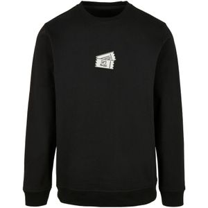 F4NT4STIC Sweatshirt  zwart / wit