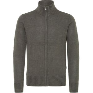 BLEND Gebreid vest ' BHRycel '  grijs