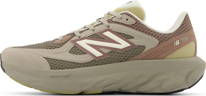 new balance Loopschoen  ecru / olijfgroen