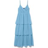 Vmmelisa - Lange Jurk - Maxi - Mouwloos - V-Hals - Enkel Lengte - Regular Fit