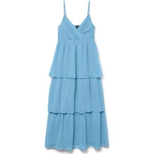 Vmmelisa - Lange Jurk - Maxi - Mouwloos - V-Hals - Enkel Lengte - Regular Fit