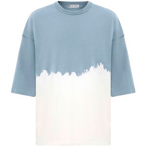 Dandalo Shirt  duifblauw / wit