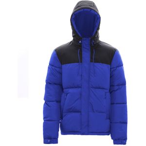 hoona Winterjas  kobaltblauw / zwart