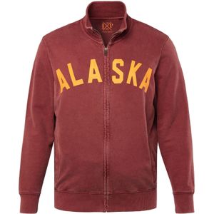 JP1880 Sweatvest  geel / bloedrood