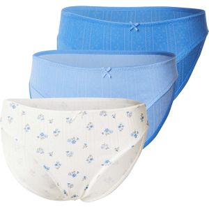 ETAM Slip 'Jolly'  lichtblauw / kaki / wit