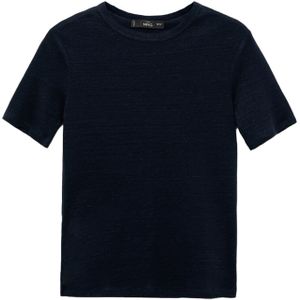 MANGO Shirt 'VILAFLOR'  marine