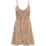 Onljennie - Lange Jurk - Zwart - Mouwloos - O-hals - Verstelbare Bandjes