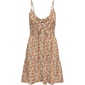 Onljennie - Lange Jurk - Zwart - Mouwloos - O-hals - Verstelbare Bandjes