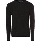 POLO RALPH LAUREN - Trui - Grijs - Wol en Kasjmier - Kabelmotief