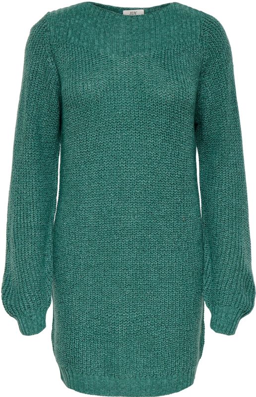 JDY Gebreide jurk 'WHITNEY MEGAN'  cyaan blauw