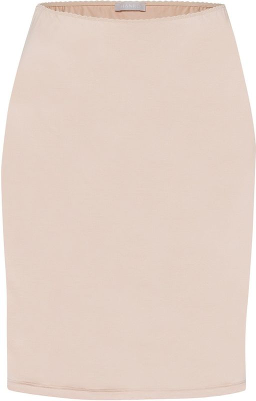 Hanro - Satin Deluxe - Kokerrok - Nude - Aansluitende Pasvorm - High Waist