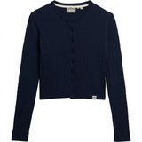 Superdry - Micro Cable - Cardigan - Slim Fit - Ronde Hals