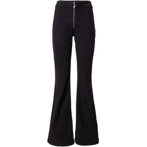 HUGO - Hizumi-2 - Broek - Zwart - Flared - Mid Waist