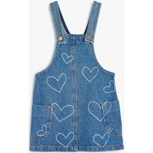 Koton Jurk  blauw denim