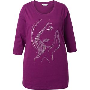 MIAMODA Shirt  donkerlila