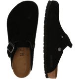 Birkenstock - Boston - Klompen - Zwart - Suède