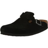 Birkenstock - Boston - Klompen - Zwart - Suède