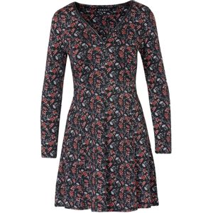 KOROSHI Jurk  rood / zwart / wit