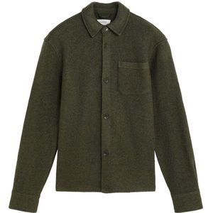 Scalpers Overhemd  olijfgroen