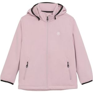 COLOR KIDS - COSoftshell - Functionele Jas - Rosa - Met Capuchon