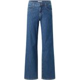 Angels - Liz - Jeans - Blauw Denim - Wide Leg - Mid Waist