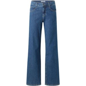 Angels - Liz - Jeans - Blauw Denim - Wide Leg - Mid Waist