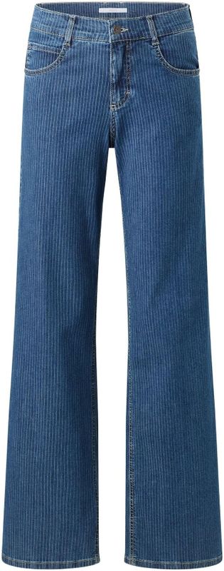 Angels - Liz - Jeans - Blauw Denim - Wide Leg - Mid Waist
