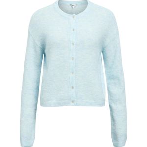 OBJECT Gebreid vest 'OBJAGATE'  lichtblauw