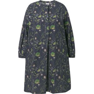 Ulla Popken Tuniek  groen / zwart / wit