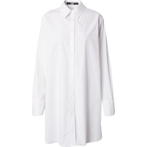 Karl Lagerfeld Blouse  zwart / transparant / offwhite