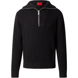 HUGO - SRIGG - Schipperstrui - Effen - Regular Fit - Puur Katoen