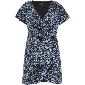 faina Cocktailjurk  blauw