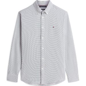 TOMMY HILFIGER Overhemd  marine / wit