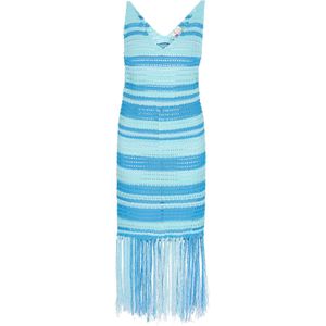 IZIA Gebreide jurk 'Fashion Look'  blauw / lichtblauw