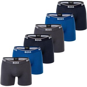 BOSS Boxershorts  blauw / grijs