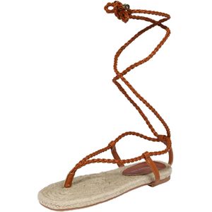 Warehouse Teenslipper  camel