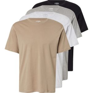 JJ Rebel Shirt  beige / grijs gemêleerd / zwart / wit