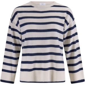 CASH-MERE.CH Trui  zwart / wit