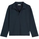 Marc O'Polo - Loungeshirt - Effen - Regular Fit - Puur Katoen - Lange Mouwen