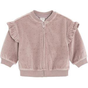 Cool Club Sweatvest  beige / oudroze