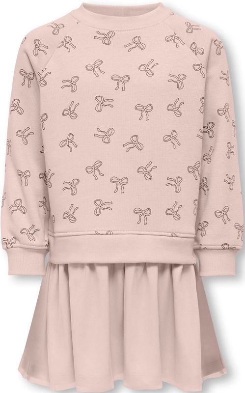 Only Mini Jurk 'KMGBOWIE'  rosa / zwart