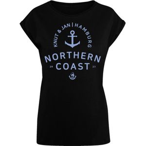 F4NT4STIC Shirt  blauw / zwart