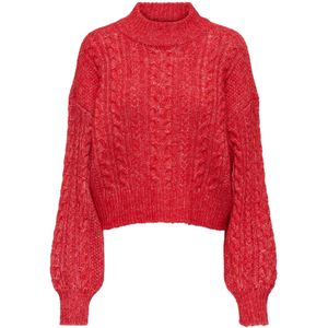Onlida - Gebreide Pullover - Hoge Hals - Lange Mouwen - Regular Fit