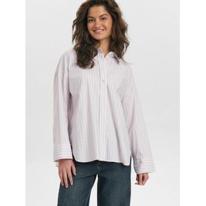 NÜMPH Blouse ' ELOISE '  groen / rosa / wit